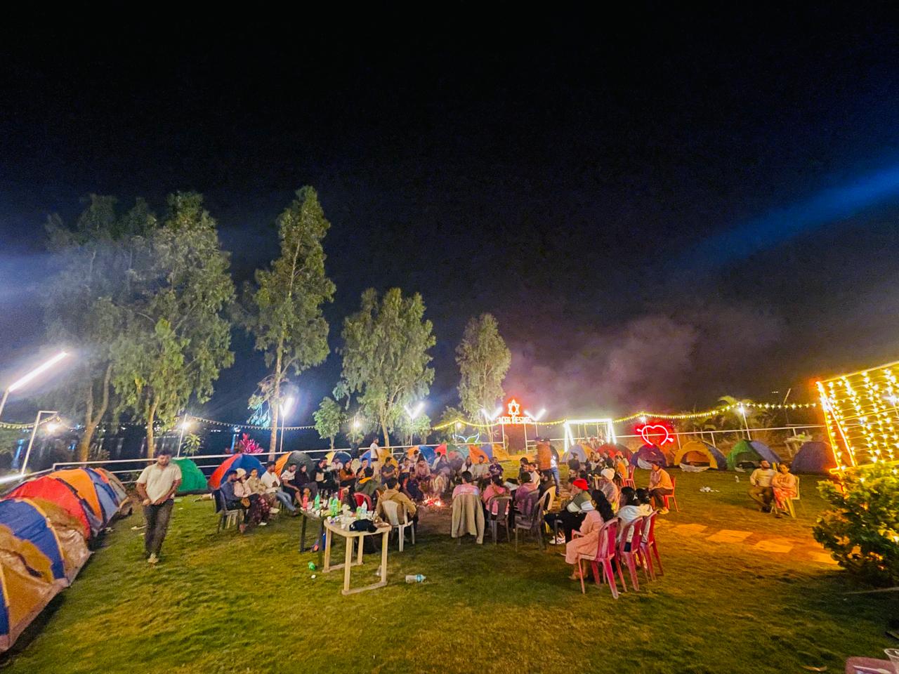 Pawna Lake Bonfire Night